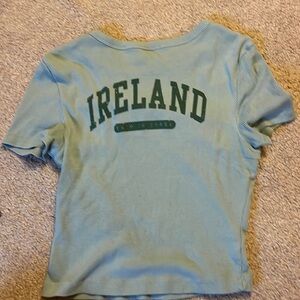 Ireland crop top